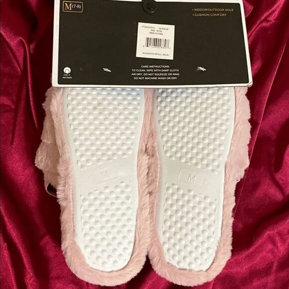 New Charles Albert Cushion Slippers Size 7-8 - Picture 3 of 5